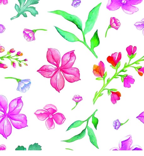 PRINT- CORONARIA, 100% LINEN  5.5  OZ, WIDTH  54/56" WIDE