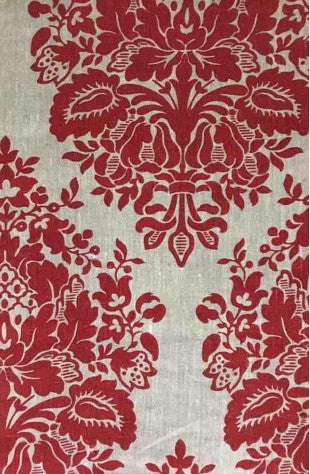 PRINT- JARDIN - 100% LINEN , PRINTED IN 7.5  OZ , WIDTH 54/55" WIDE