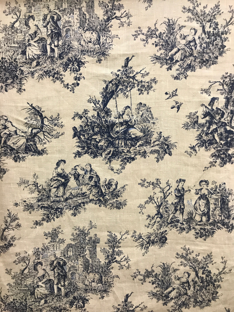 PRINT-COUNTRY TOILE